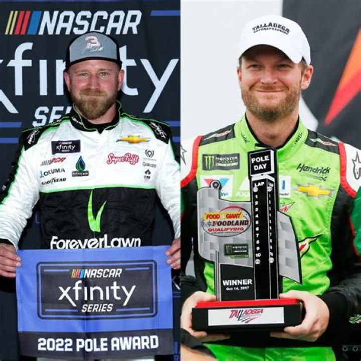 How is Jeffrey Earnhardt related to Dale Earnhardt Jr.?